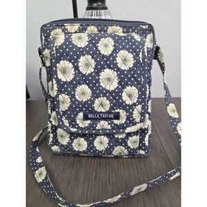 Bella Taylor Mini Crossbody Bag Wallet Lightweight Cotton ID Card Adj Strap